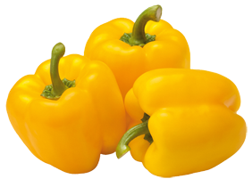 Картинки на прозрачном фоне овощи - желтый перец 6
